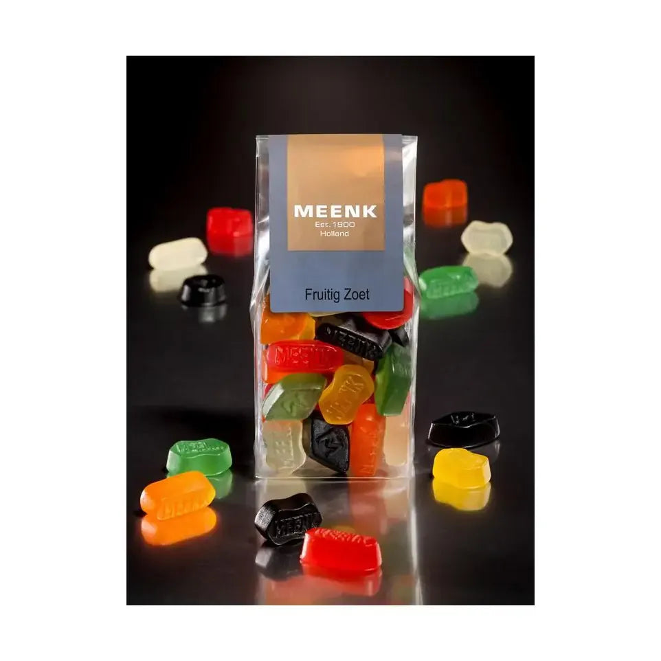 Meenk Fruitig zoet winegums 180 gram