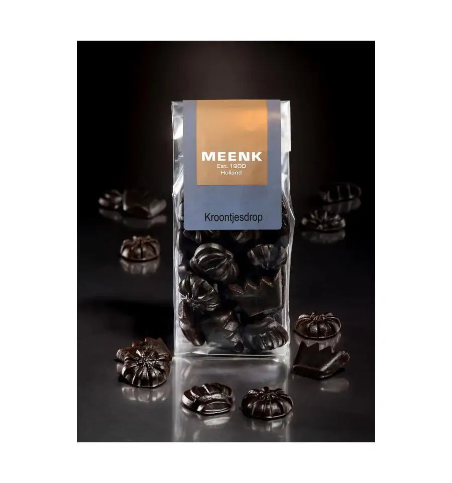 Meenk Kroontjes drop 180 gram