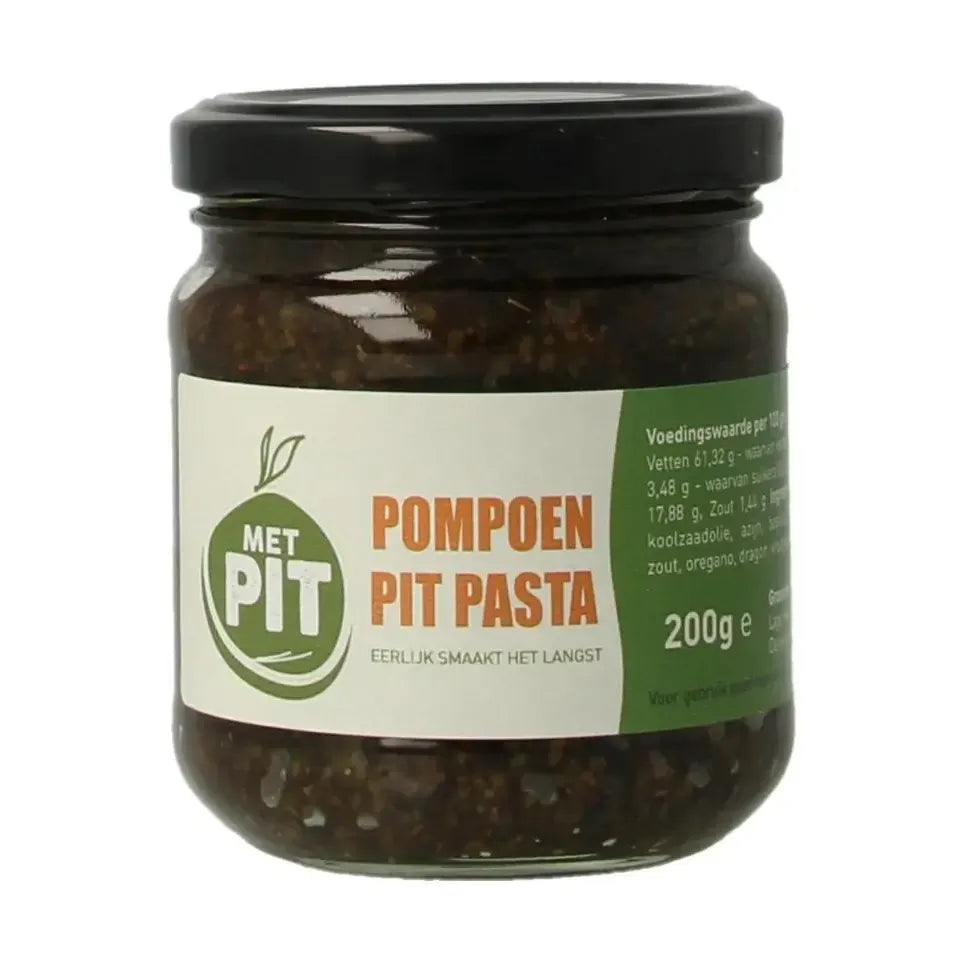 Met Pit Pompoenpit pasta 200 gram
