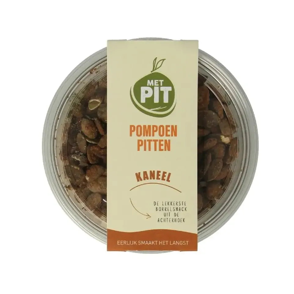 Met Pit Pompoenpitten kaneel 150 gram