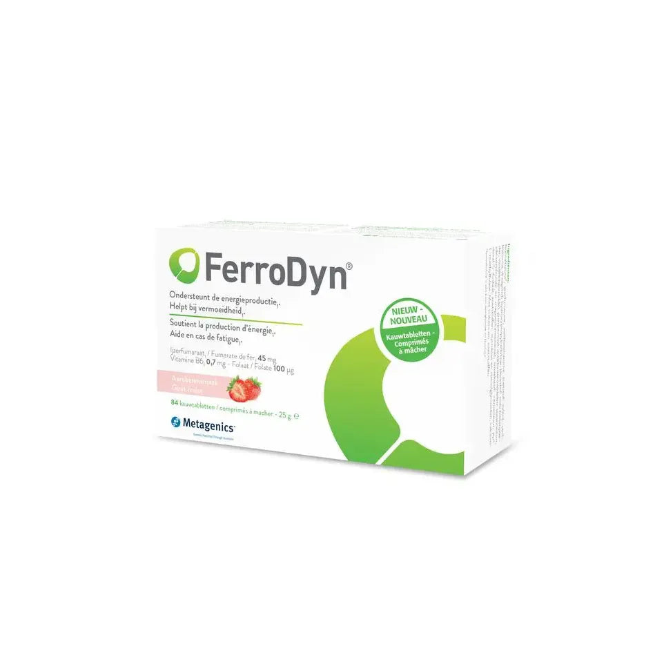 Metagenics Ferrodyn 84 kauwtabletten