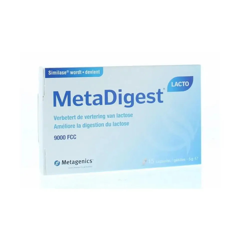 Metagenics Metadigest lacto NF 15 capsules