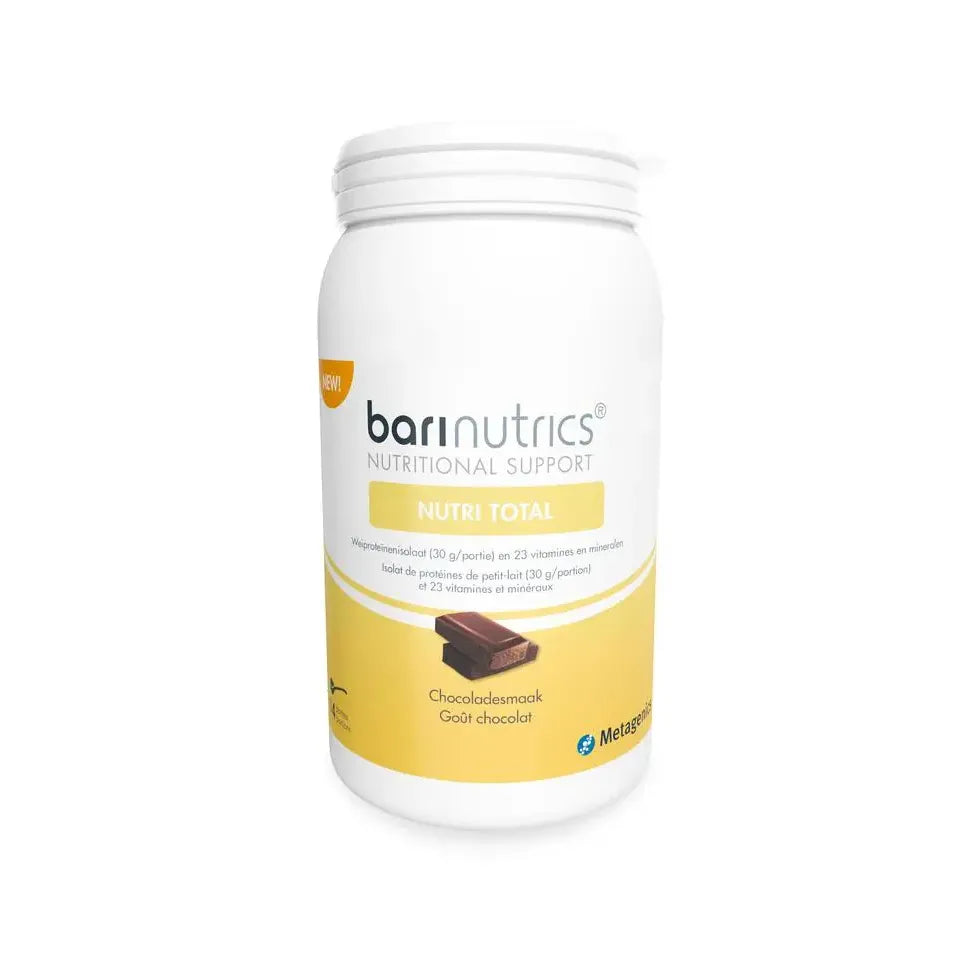 Metagenics Nutri total chocolate 14 porties 950 gram
