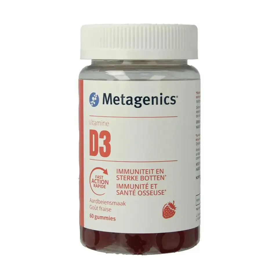 Metagenics Vitamine D 1000IU NF 60 gummies