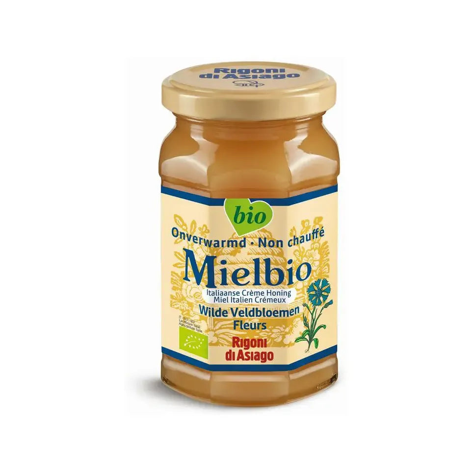 Mielbio Wilde veldbloemen creme honing 300 gram