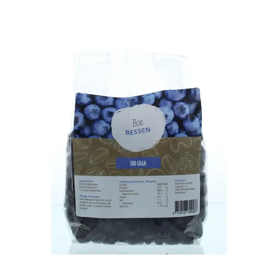 Mijnnatuurwinkel Bosbessen 500 gram