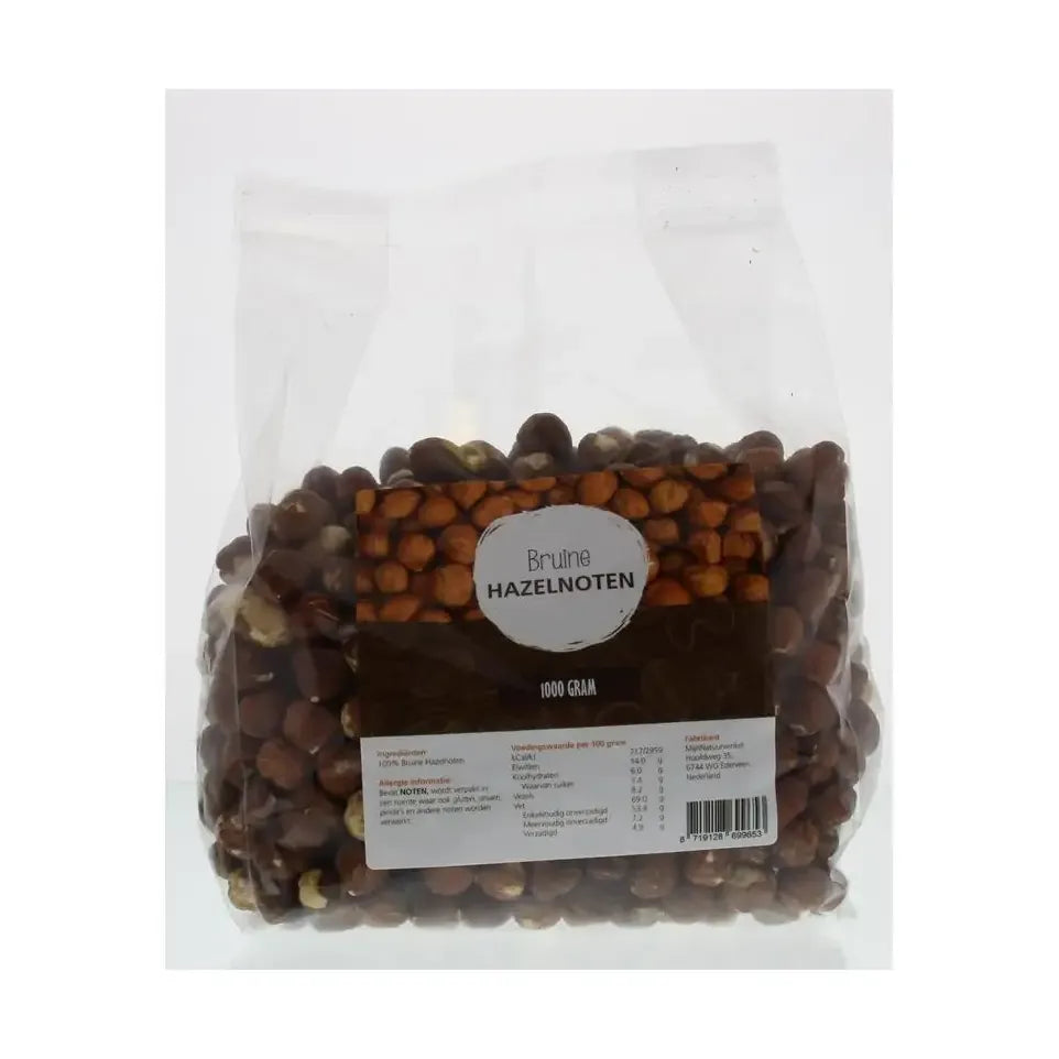 Mijnnatuurwinkel Bruine hazelnoten 1 kg