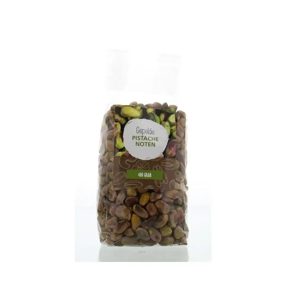 Mijnnatuurwinkel Gepelde pistache noten 400 gram