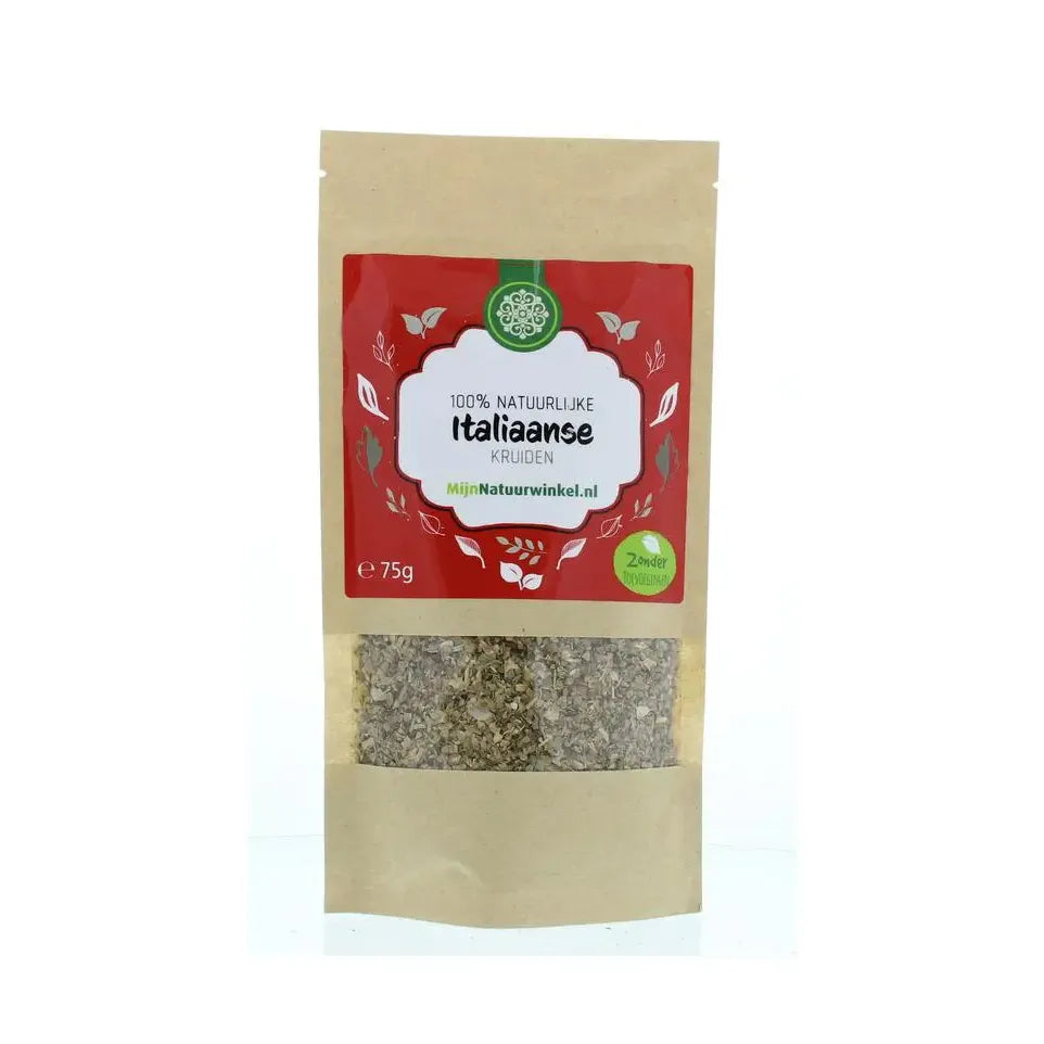 Mijnnatuurwinkel Italiaanse kruiden 75 gram