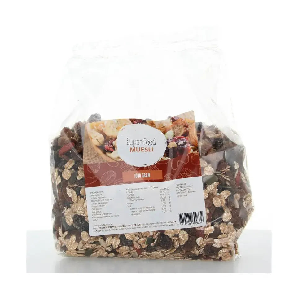 Mijnnatuurwinkel Superfood muesli 1 kg