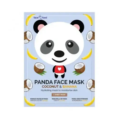 Montagne Panda sheet face mask coconut & banana