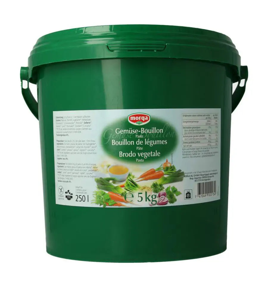 Morga Groentebouillon pasteus 5 kg