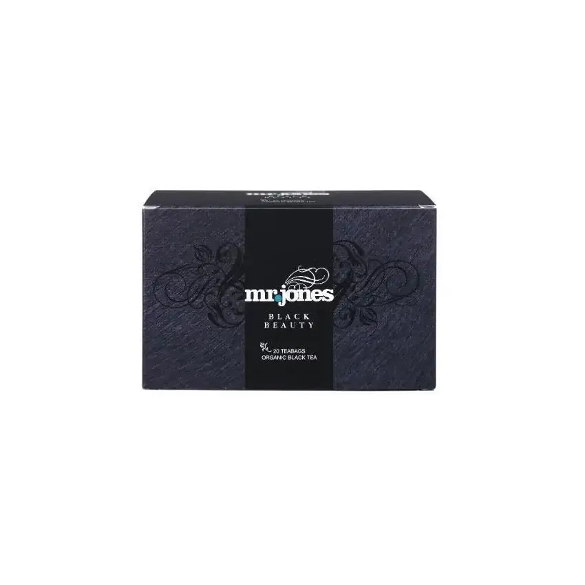 Mr Jones Black beauty zwarte thee 20 zakjes