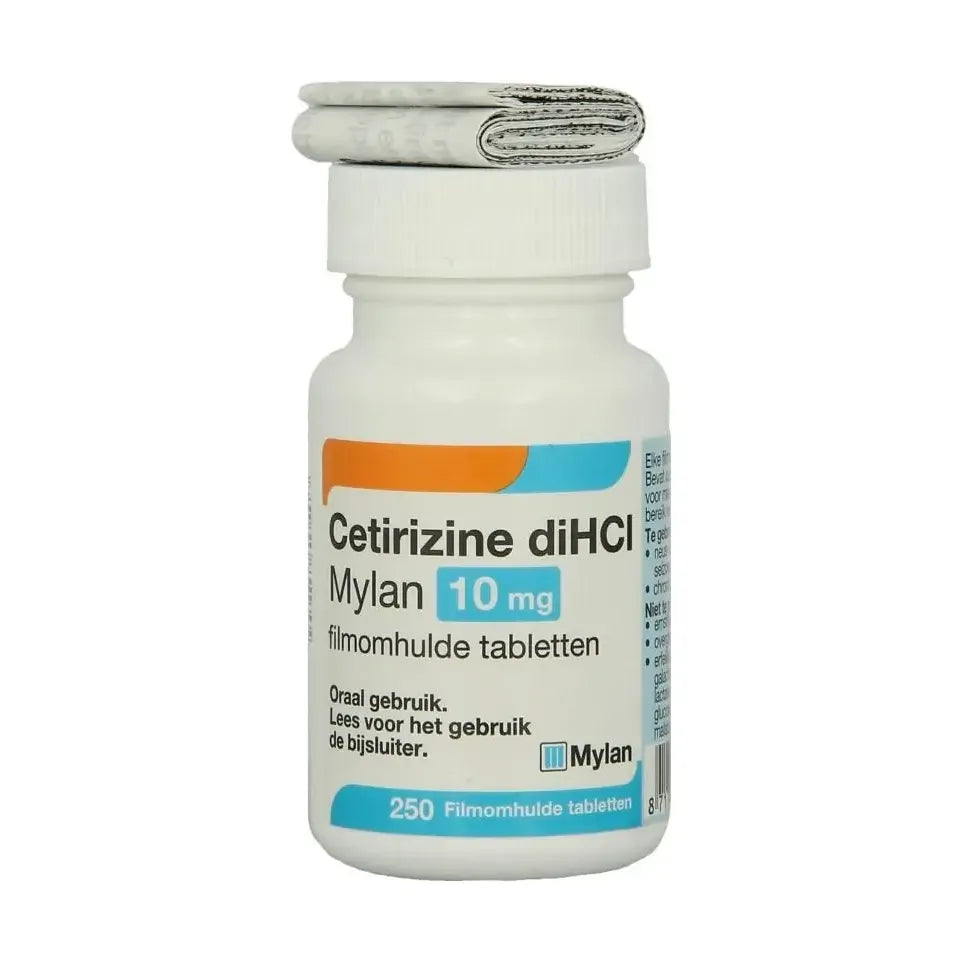 Mylan Cetirizine diHCl 10 mg 250 tabletten