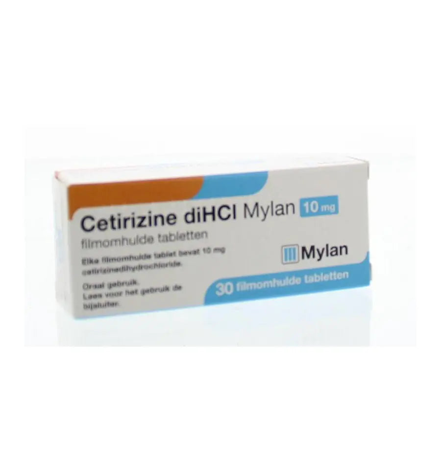 Mylan Cetirizine diHCl 10 mg 30 tabletten