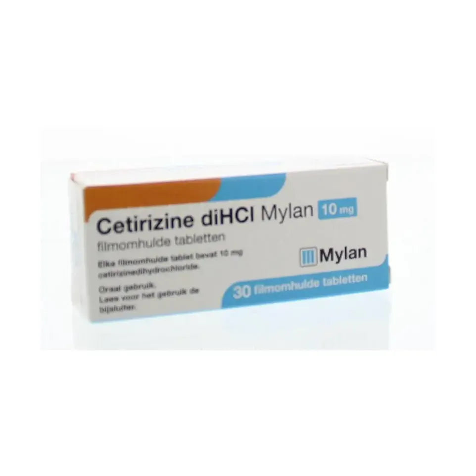 Mylan Cetirizine diHCl 10 mg 30 tabletten