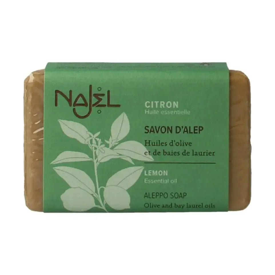 Najel Aleppo zeep olijf citroen limoen 100 gram