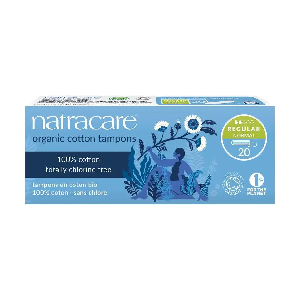 Natracare Tampons katoen normaal 20 stuks