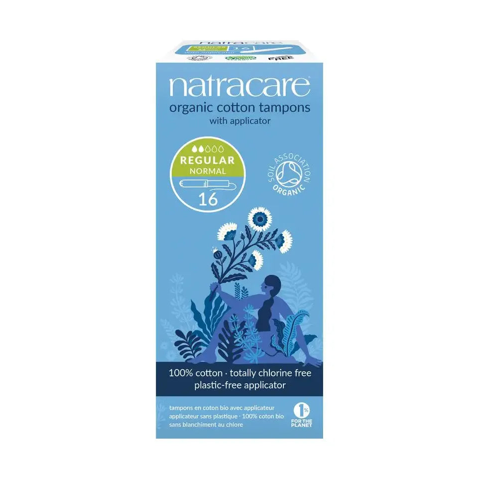 Natracare Tampons normaal met inbrenghuls 16 stuks