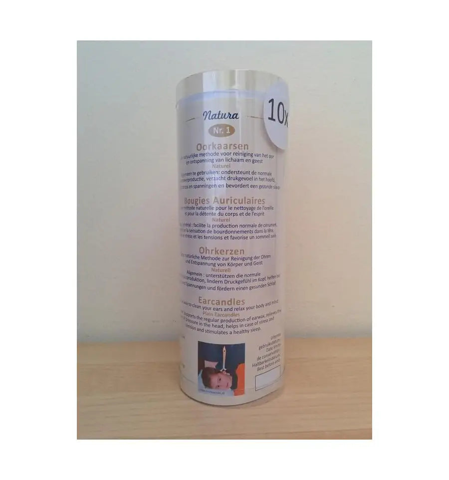 Natura Oorkaarsen naturel nr.1 10 stuks