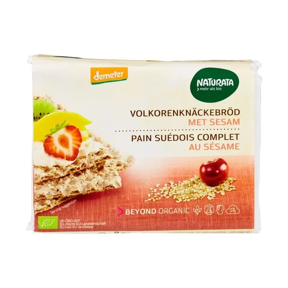 Naturata Knackebrod sesam 250 gram