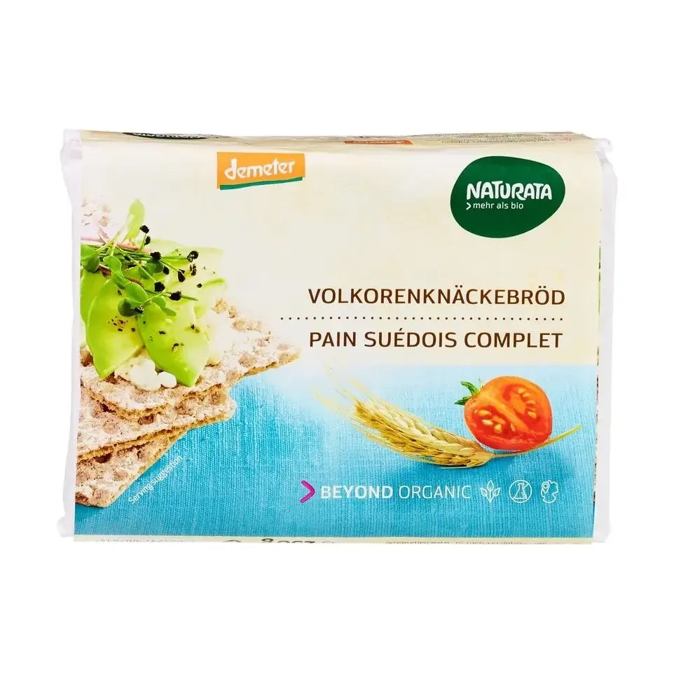 Naturata Knackebrod volkoren rogge 250 gram