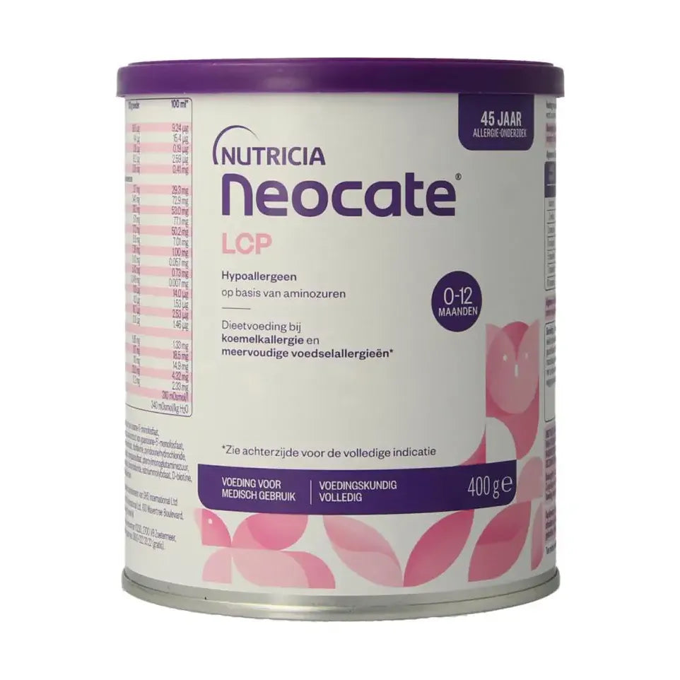 Neocate Dieetvoeding LCP 400 gram