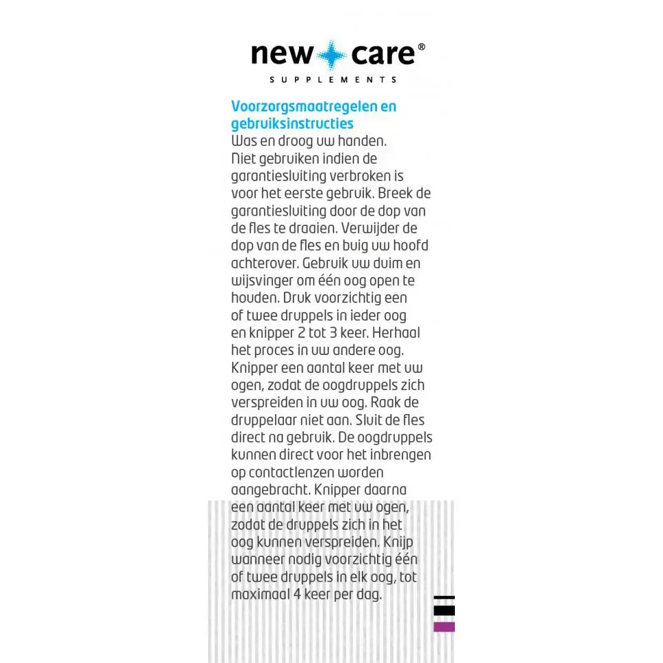 New Care Oogdruppels B5 flesje 15 ml
