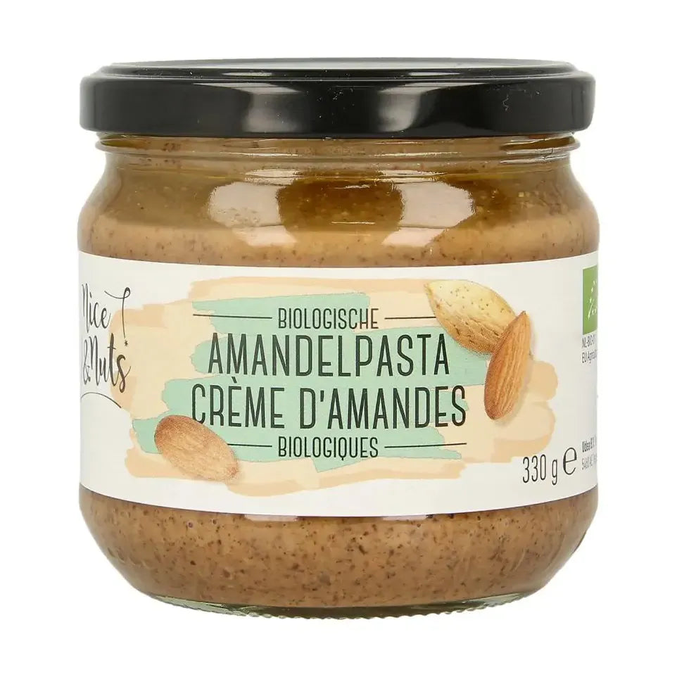 Nice & Nuts amandelpasta biologisch 330 g