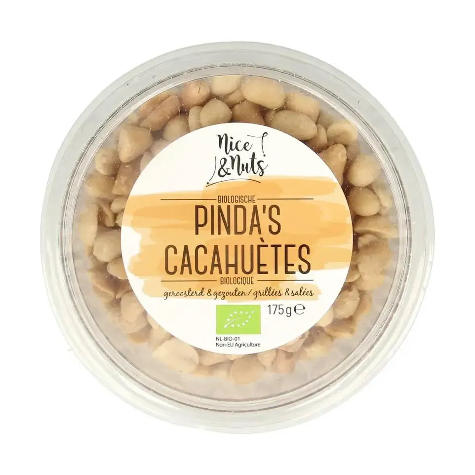 Nice & Nuts nice&nuts pinda met zeezout 175 g
