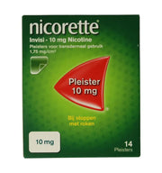 Nicorette pleister 10 mg av 14 stuks