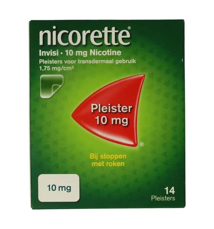 Nicorette pleister 10 mg av 14 stuks