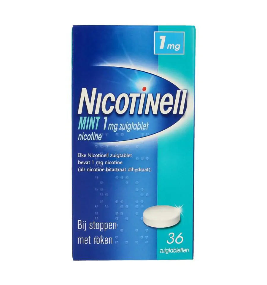 Nicotinell Mint 1 mg 36 zuigtabletten