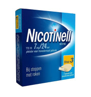 Nicotinell Pleister Stap 3 7 mg 7 stuks