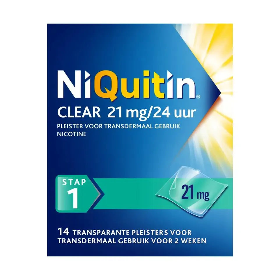 Niquitin Stap 1 21 mg 14 stuks