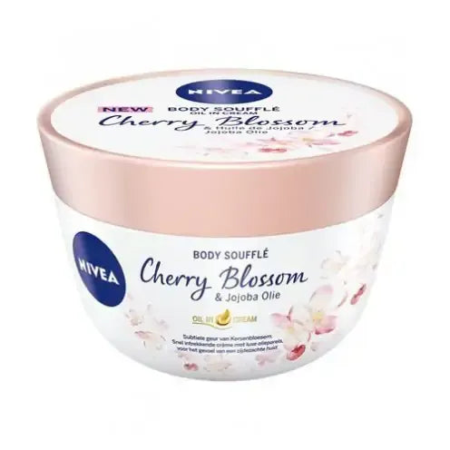 Nivea Body oil souffle cherry blossom & jojoba 200 ml