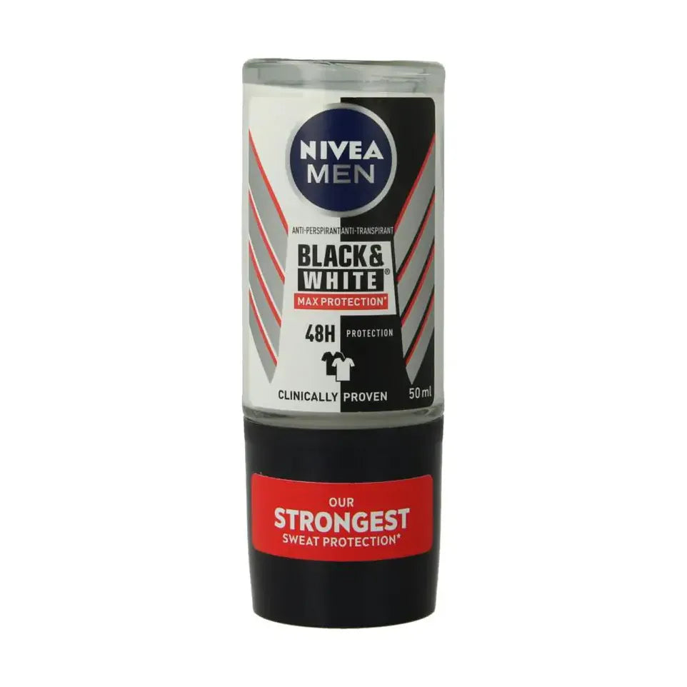 Nivea Men deodorant roller black & white max protection 50 ml