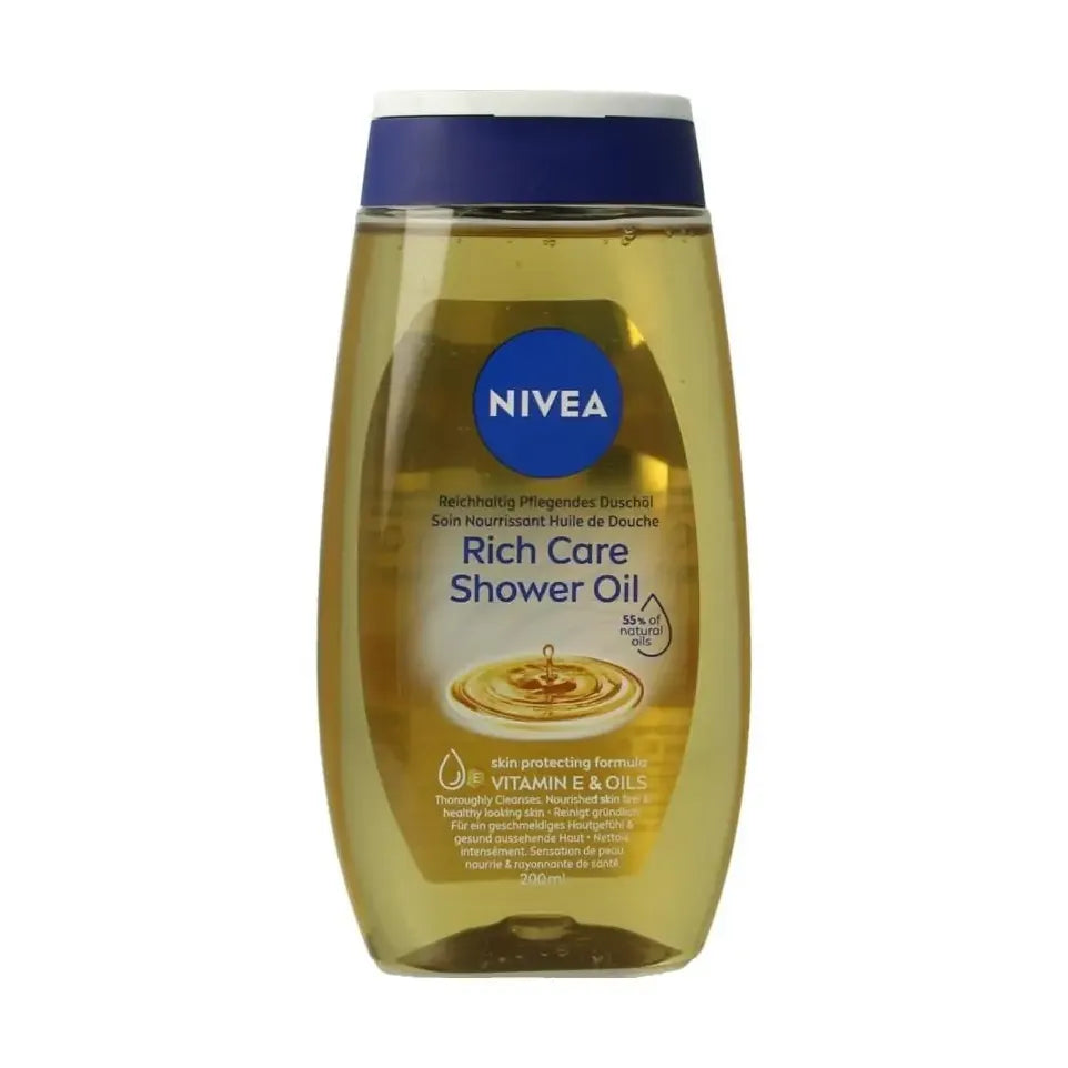 Nivea Natural douche olie verzorgend 200 ml