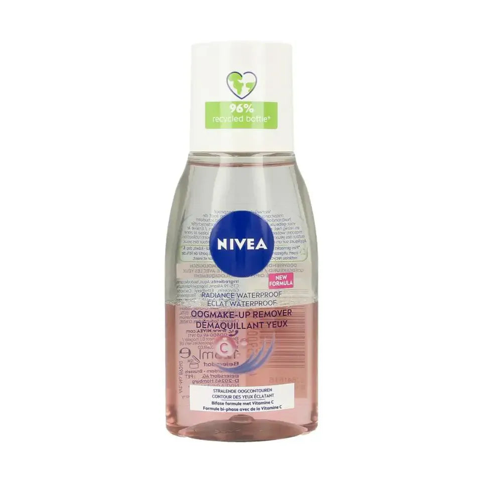 Nivea Oogmake-up remover pink 125 ml