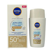 Nivea Sun face daily fluid SPF50 tint L 40 ml