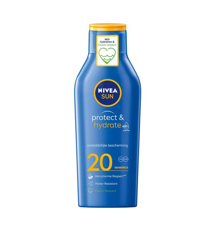 Nivea Sun protect & hydrate zonnemelk SPF20 400 ml