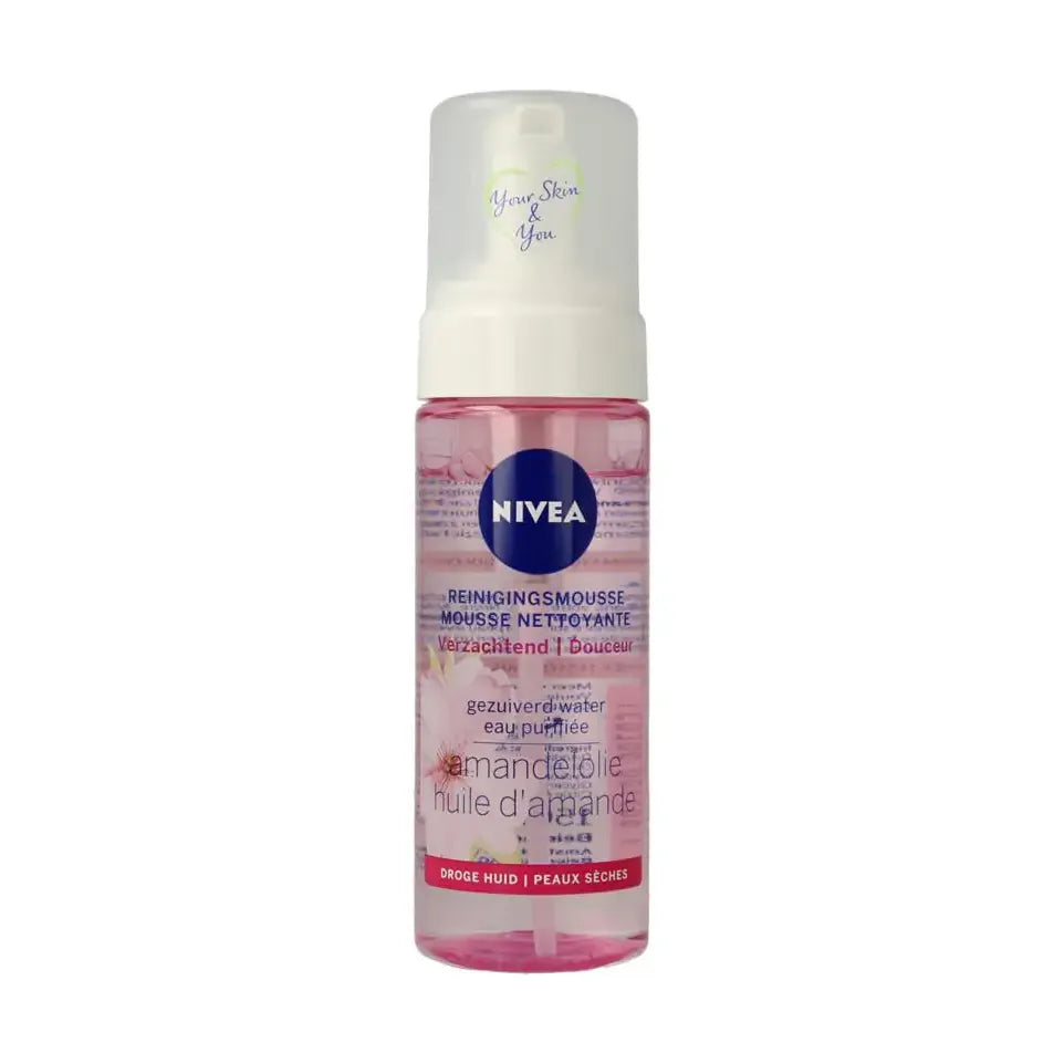 Nivea Visage reinigingsmousse droge huid 150 ml