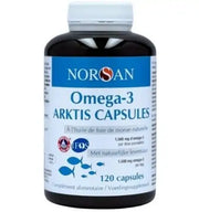 Norsan Omega-3 Arktis Levertraan 120 capsules