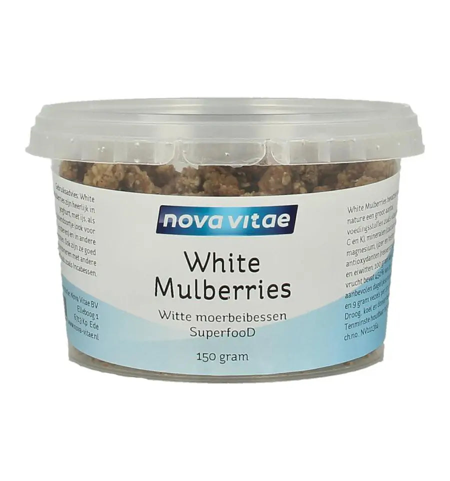 Nova Vitae Mulberry bessen (moerbeien) 150 gram