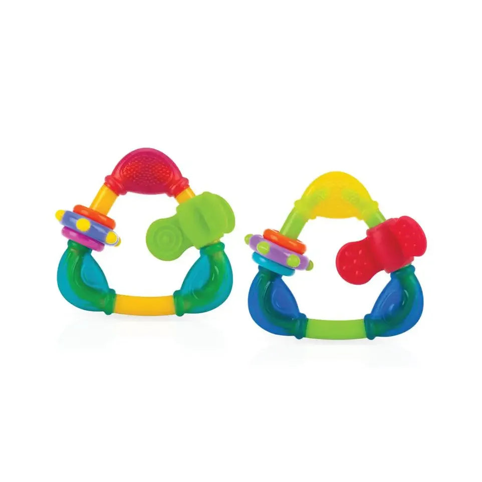 Nuby Bijtfiguur driehoekig hard en zacht