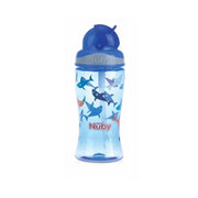 Nuby Flip it beker 360 ml blauw 3+ jaar