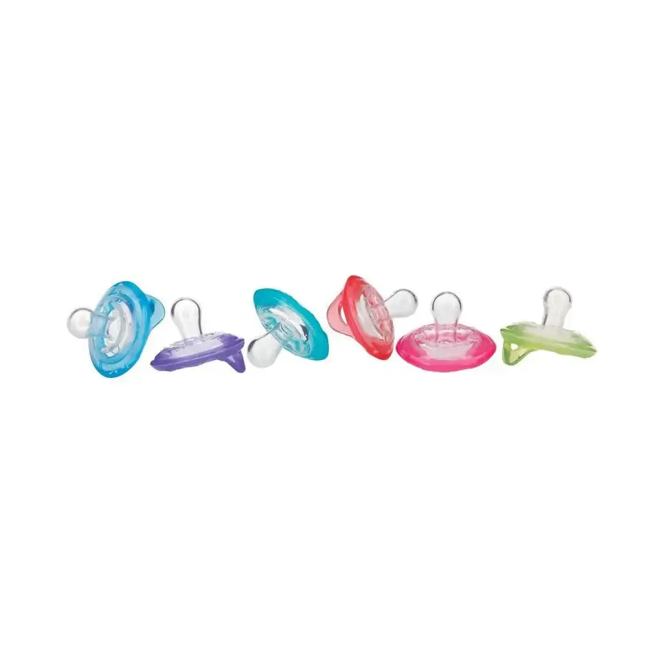 Nuby Natural flex cherry fopspeen 0-6 maanden 2 stuks