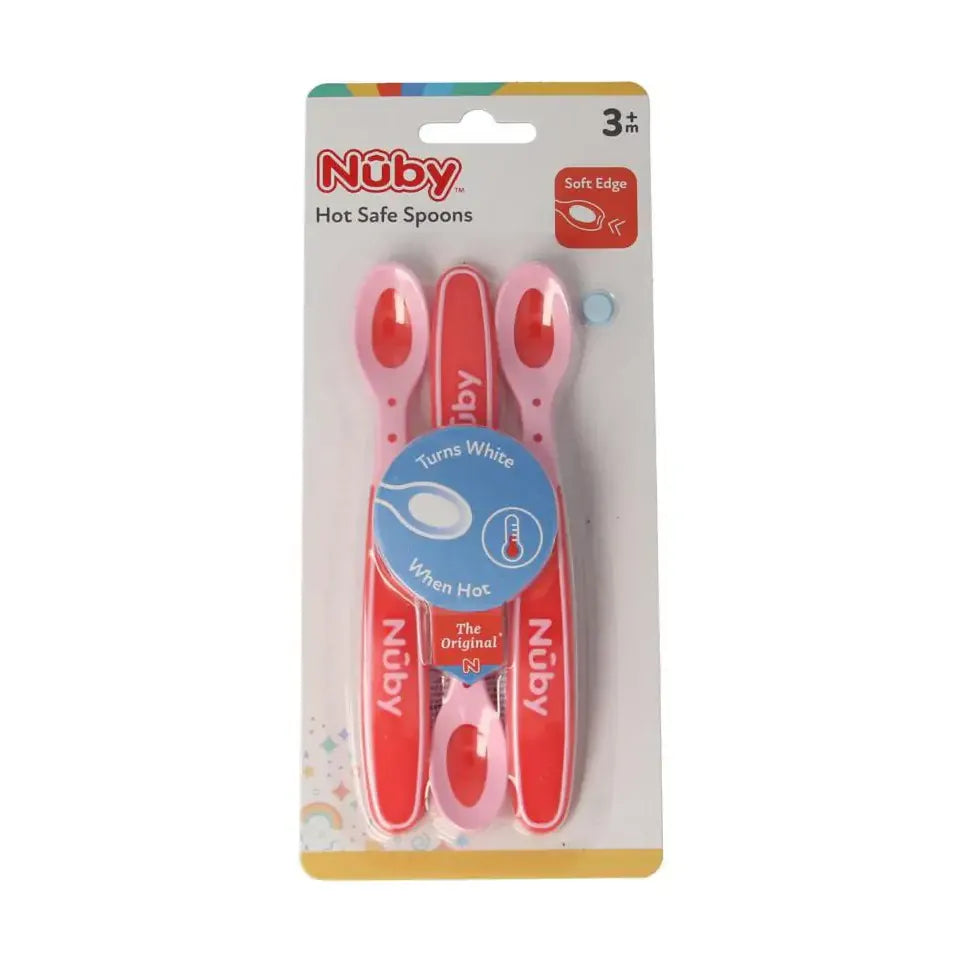 Nuby Warmtegevoelige lepeltjes 3+ maanden 3 stuks