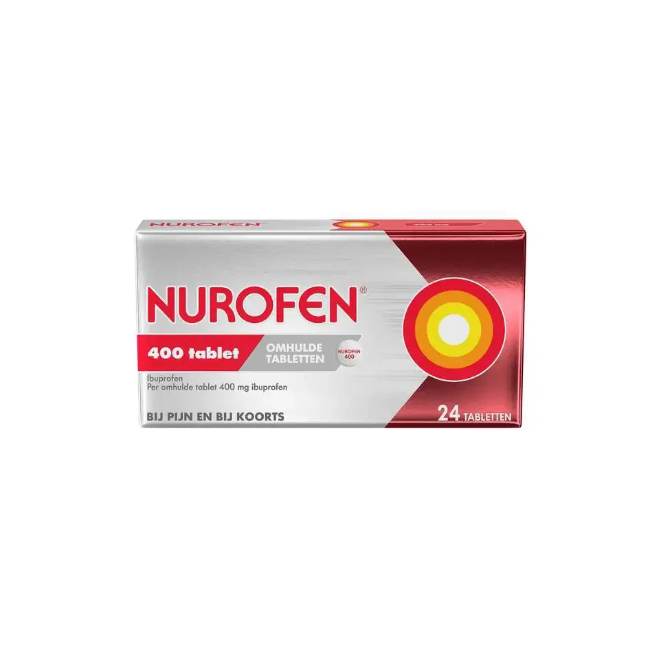 Nurofen Ibuprofen omhulde 400 mg 24 tabletten