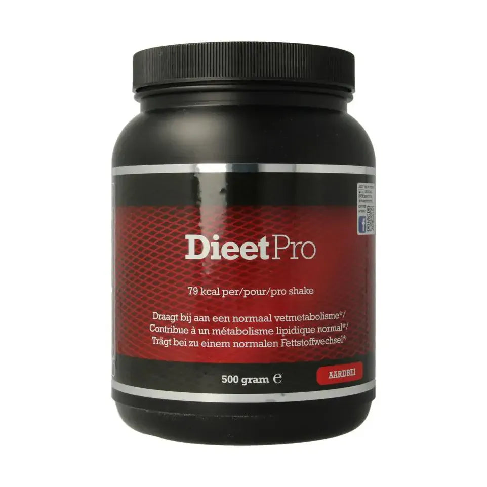Dieet Pro aardbei 500 gram